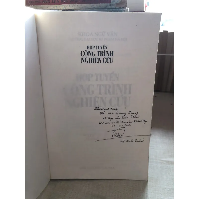 Hợp tuyển công trình nghiên cứu 992455