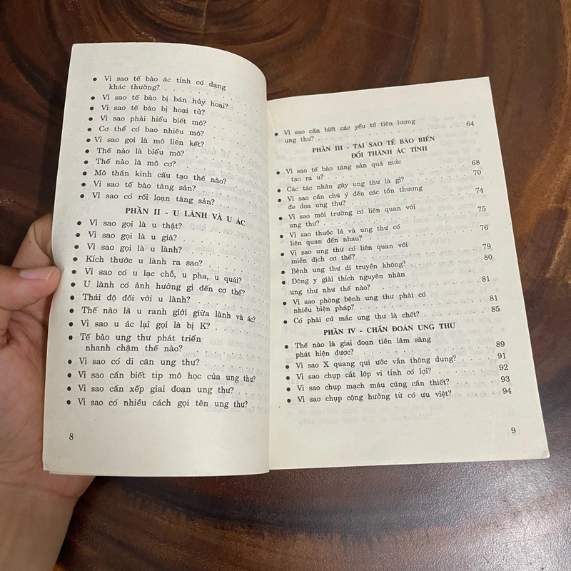 II Bộ Sách 10 Vạn Câu Hỏi Vì Sao: Y Học _ Bệnh Ung Thư (Tập 2) - PGS. Nguyễn Văn Tảo -2003 462803
