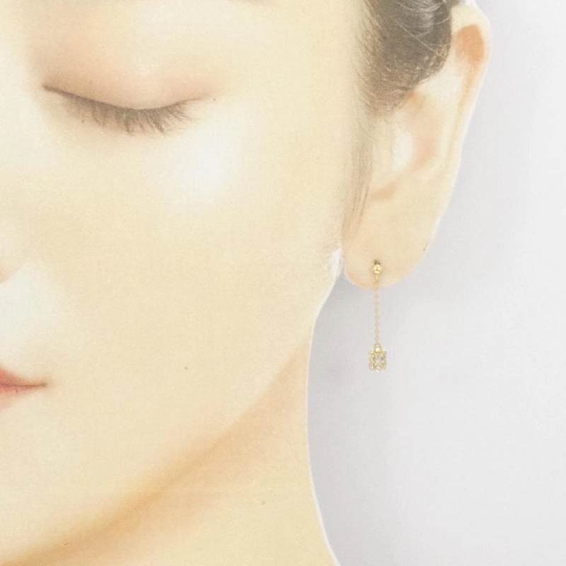 K18YG Bông tai Kim cương 0.20CT - Hàng hiệu Chính hãng 876947