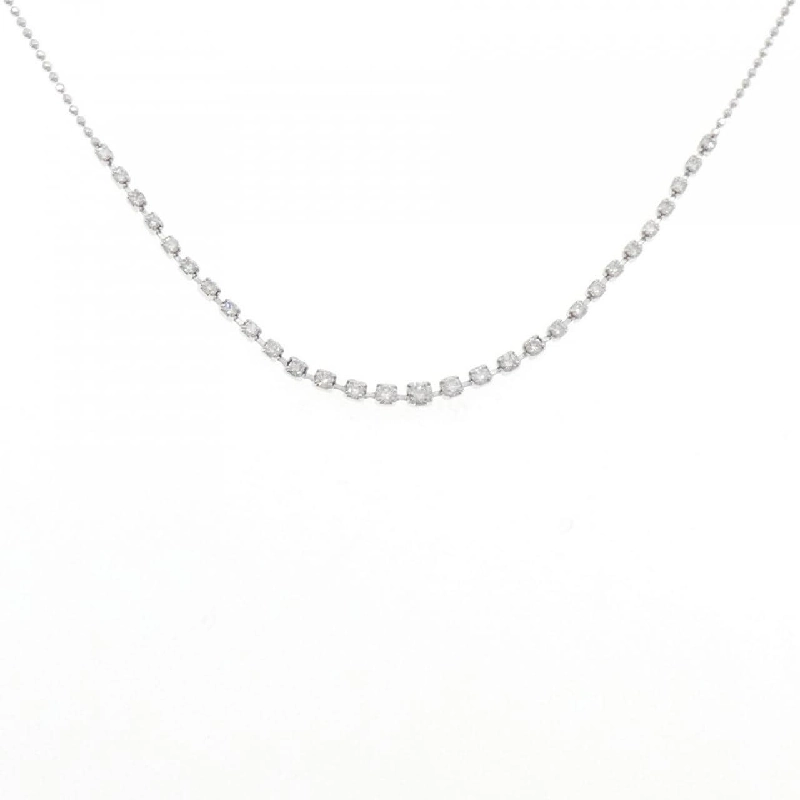 K18WG Dây chuyền kim cương 0.70CT - Hàng hiệu Chính hãng 863151