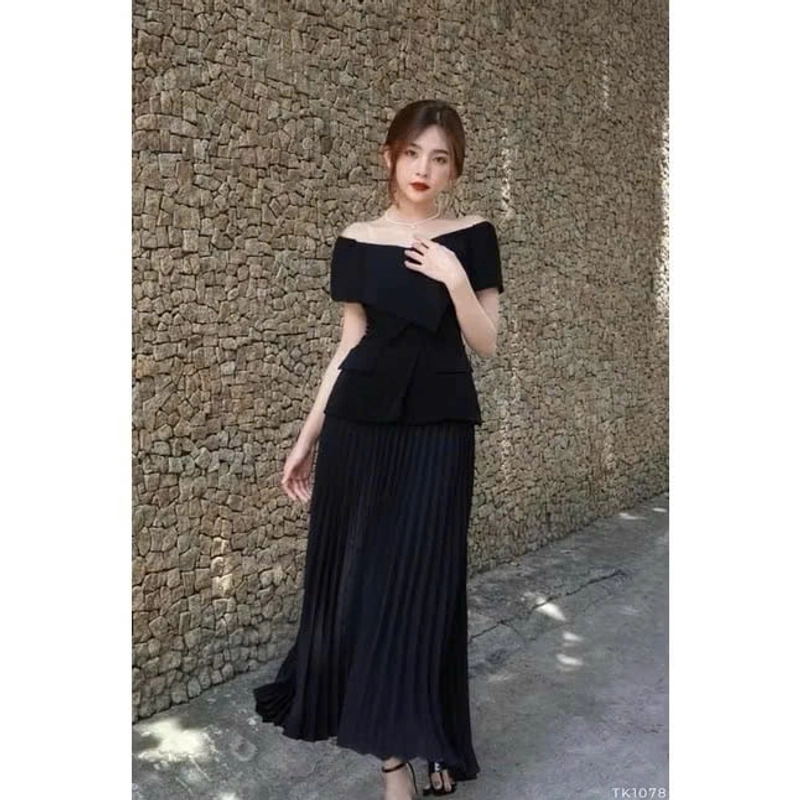 Áo trễ vai đắp chéo 522720