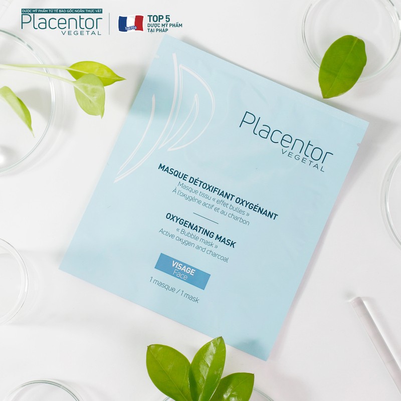 Mặt Nạ Thải Độc Tố tái tạo da Placentor Purifying Mask -1 Miếng 20ml - Ry Store 186675