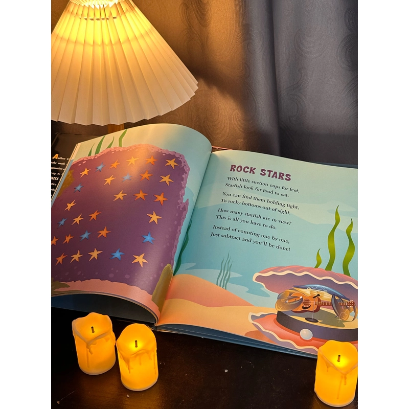 Sách bìa cứng áo giấy activity book Math Appeal 306575