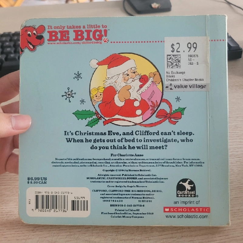 Clifford's First Christmas  Norman Bridwell 531319
