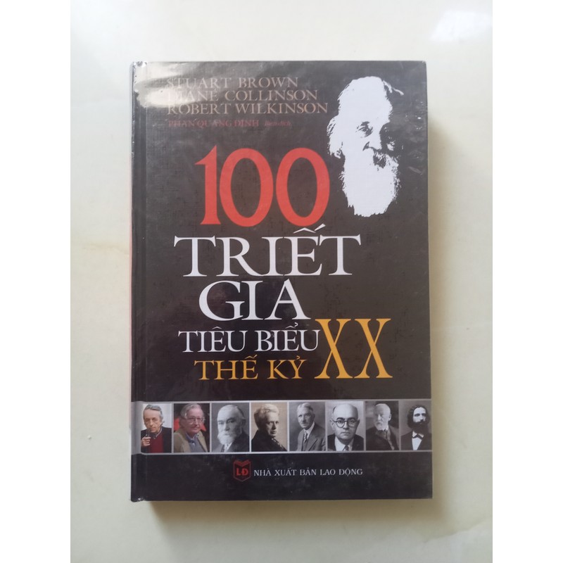 Sách 100 TRIẾT GIA TIÊU BIỂU TK XX nguyên seal 137840