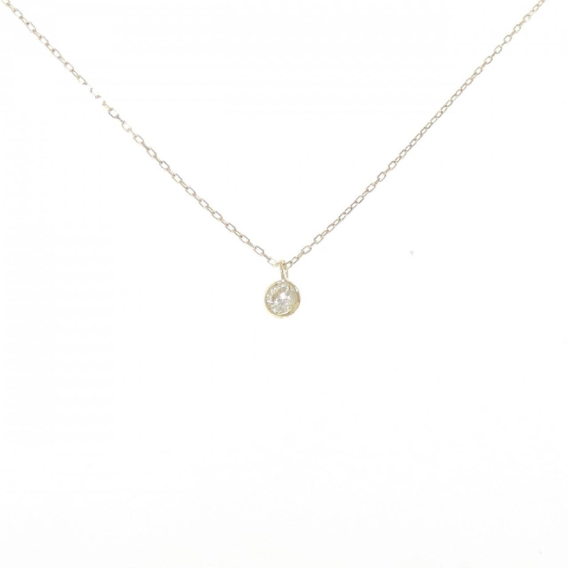 K18YG Dây chuyền kim cương 0.10CT - Hàng hiệu Chính hãng 857690