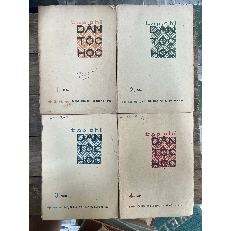Tạp Chí Dân Tộc Học - Viện Dân Tộc Học (Viện KHXH Việt Nam) 458008