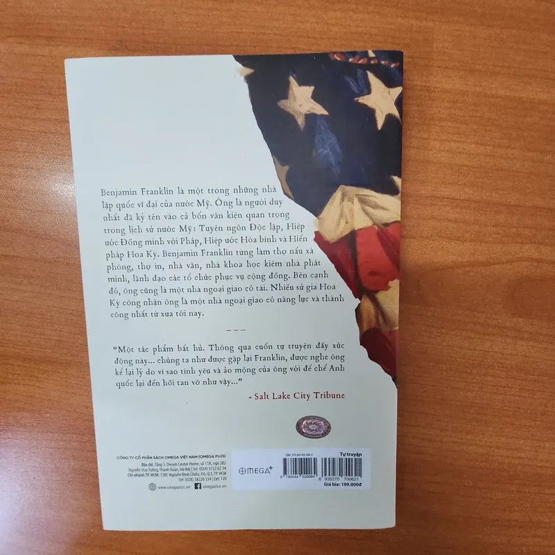 Sách Tự truyện Benjamin Franklin 720302