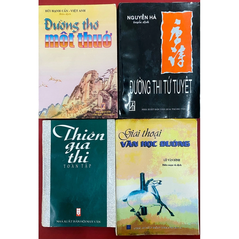 Lô sách về thơ Đường và giai thoại văn học. 526921