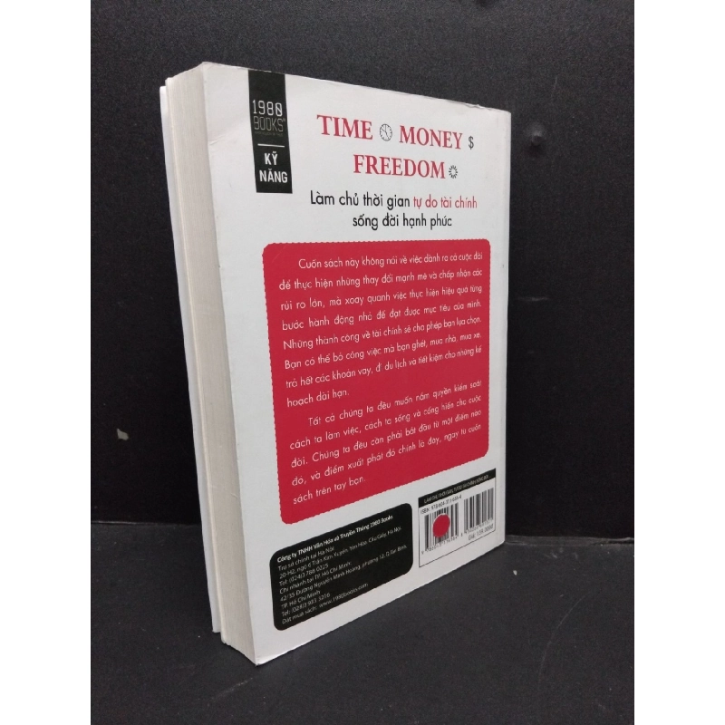 Time Money Freedom Làm Chủ Thời Gian Tự Do Tài Chính Sống Đời Hạnh Phúc mới 80% bẩn bìa nhẹ 2021 HCM2606 Ray & Jessica Higdon KỸ NĂNG 915779
