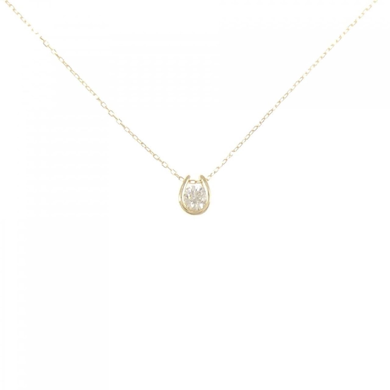 K18YG Dây chuyền kim cương 0.13CT - Hàng hiệu Chính hãng 858494