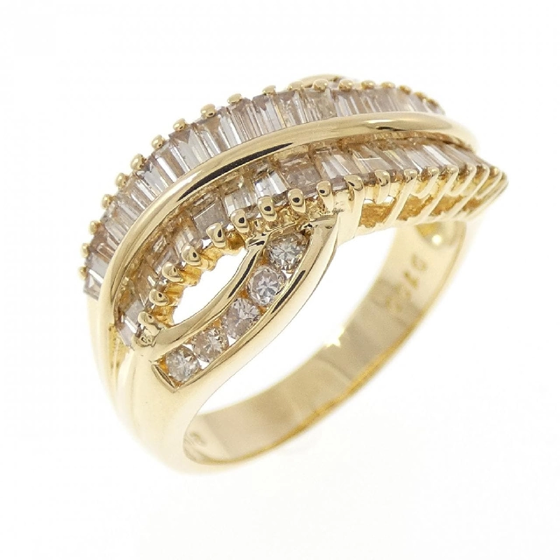 Nhẫn kim cương K18YG 1.00CT 670000