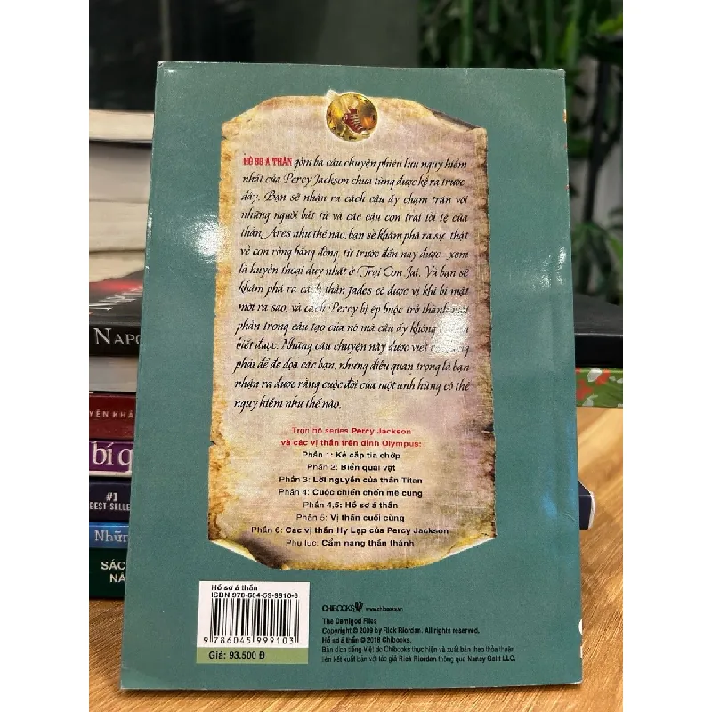 Percy Jackson và Các Vị Thần Trên Đỉnh Olympus – Hồ Sơ Á Thần – Rick Riordan 571487