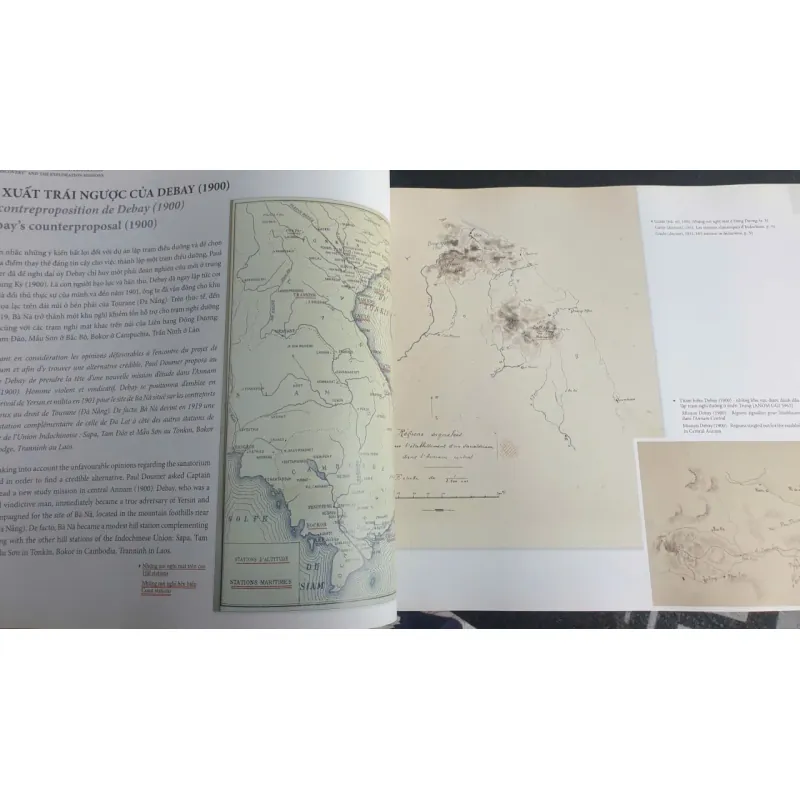 Sách Bản đồ sáng lập thành phố Đà Lạt - Olivier Tessier & Pascal Bourdeaux 687848