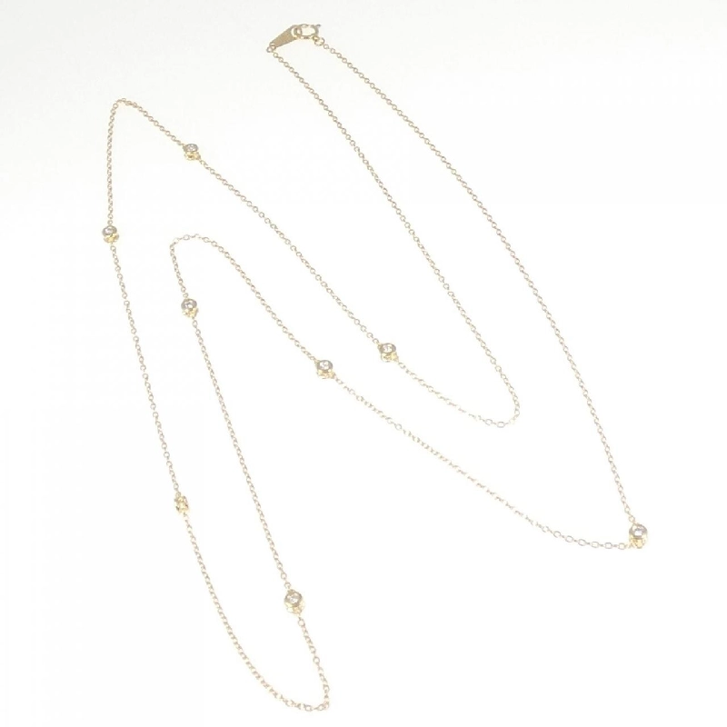 K18YG Dây chuyền kim cương 0.45CT - Hàng hiệu Chính hãng 850488