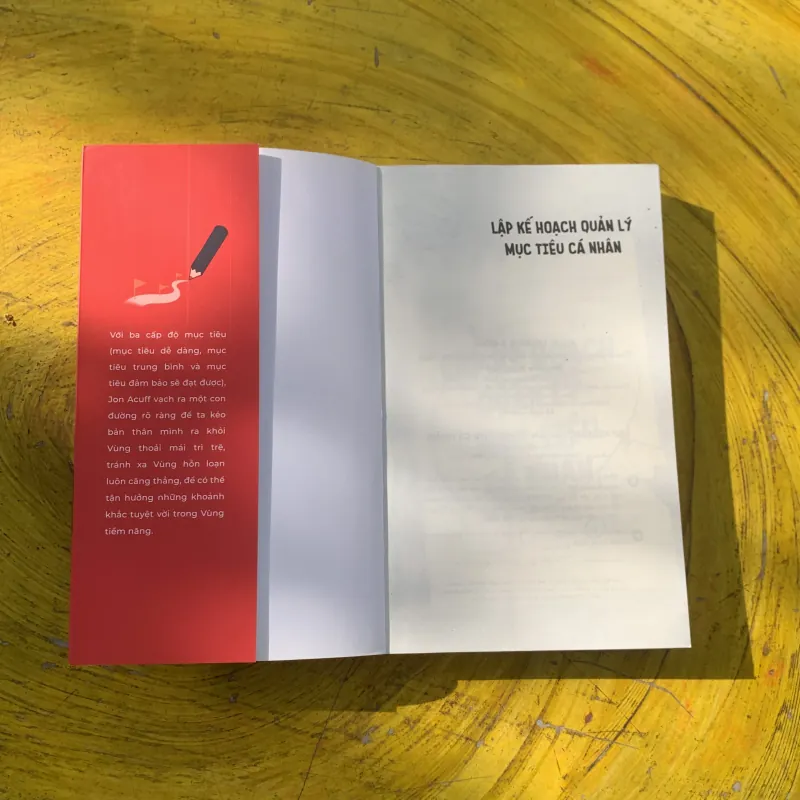 LẬP KẾ HOẠCH QUẢN LÝ MỤC TIÊU CÁ NHÂN- JON ACUFF 789735