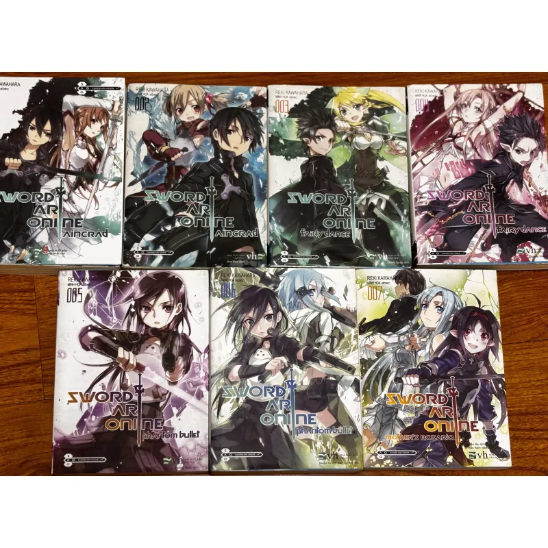 [7 cuốn] SWORD ART ONLINE (SAO) - Còn mới 800449