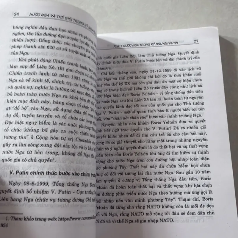 Nước Nga và Thế giới trong kỷ nguyên Putin 746951