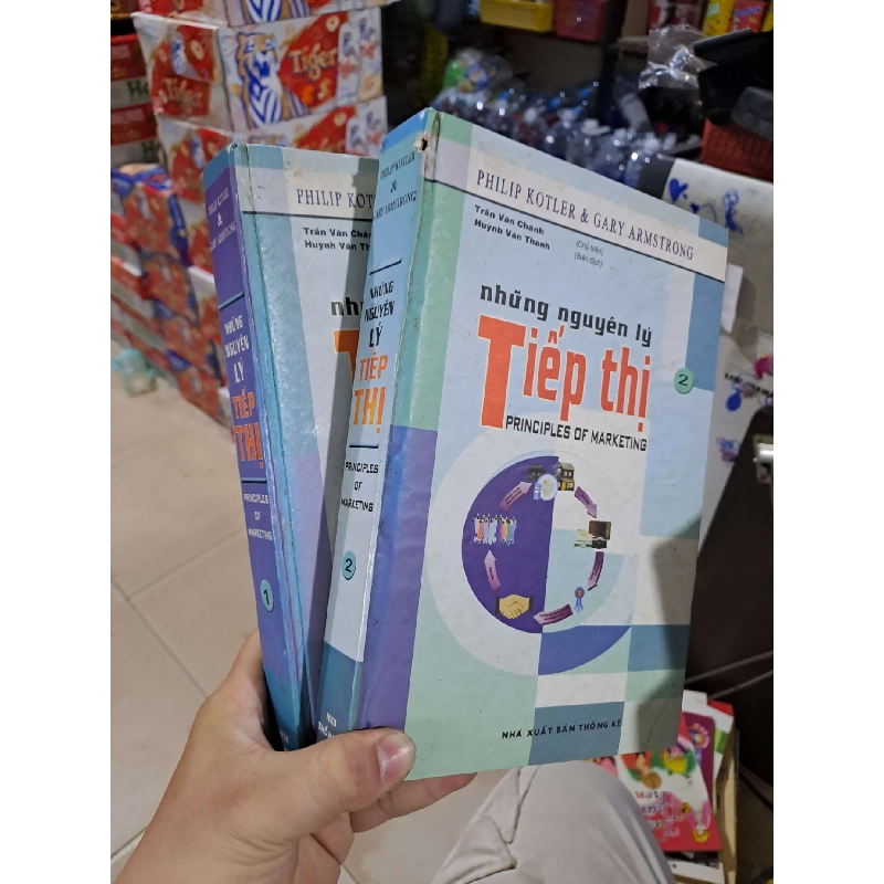 Những Nguyên Lý Tiếp Thị (2 Tập) - Philip Kotler, Gary Armstrong - 2004 mới 80% ố bìa cứng - MARKETING KINH DOANH - HCM3012 Blogmeo040226 794583