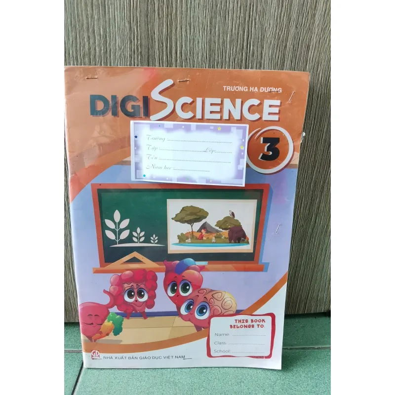 [Sách tiếng Anh tăng cường lớp 3] Digi Science - NXB Giáo Dục  1018986