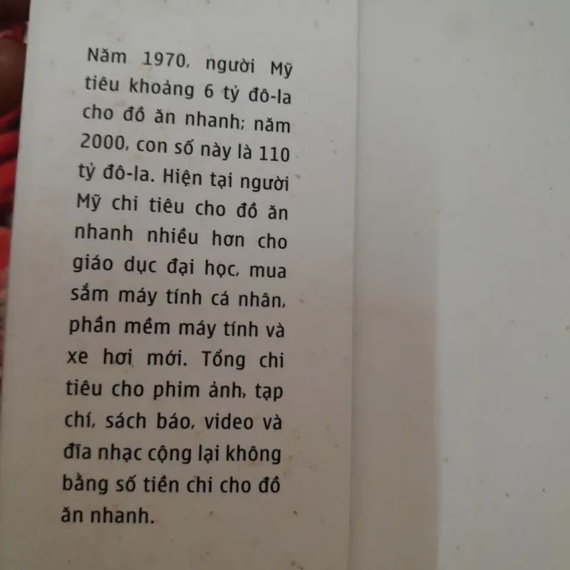 Bí mật Đế chế Đồ Ăn Nhanh. Hào quang và Thực tế trần trụi. T giả Eric Schlosser 746081