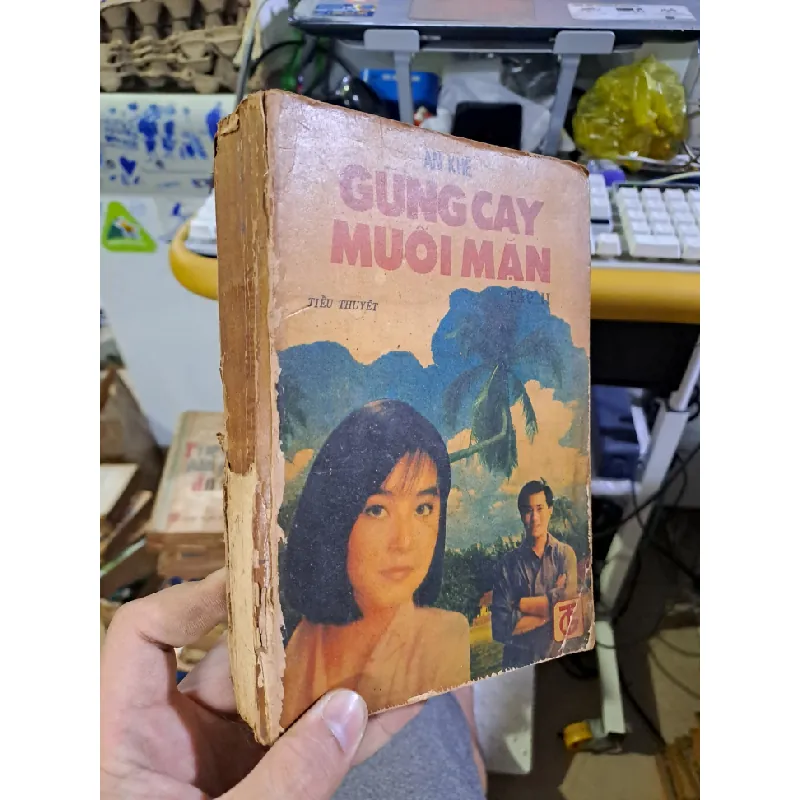 Gừng cay muối mặn tập 2 An Khê mới 70% ố rách bìa 1990 Văn học Việt Nam HCM1709 Blogmeo21025 582017