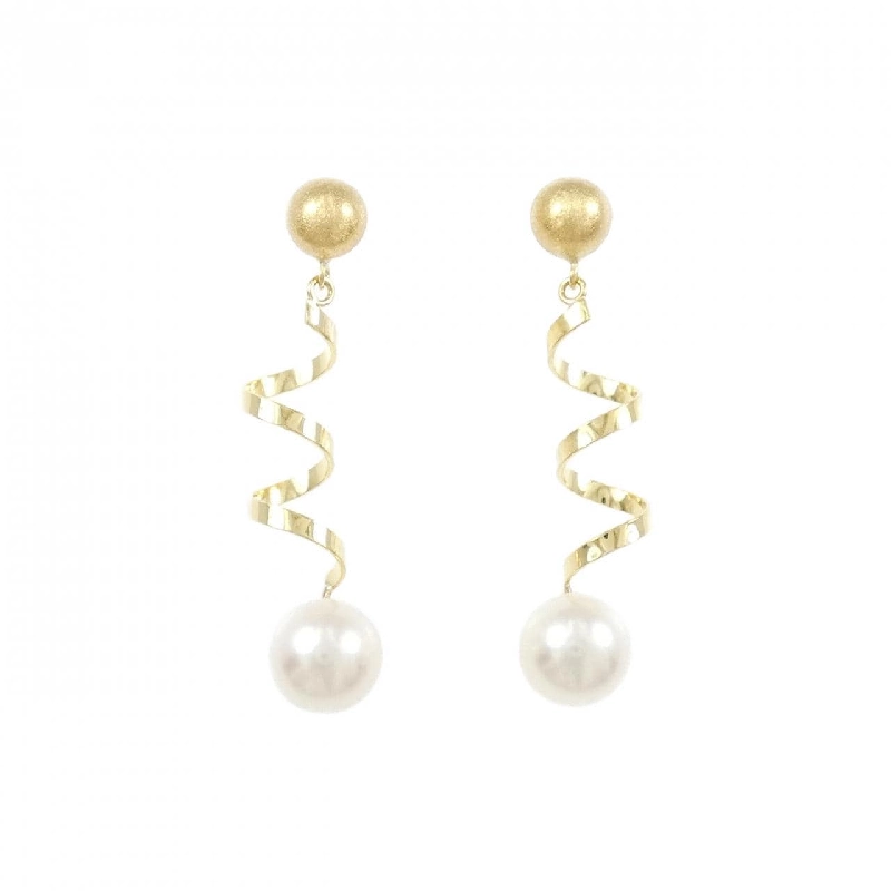 K18YG Bông tai ngọc trai Akoya 6.8mm - Hàng hiệu Chính hãng 874759