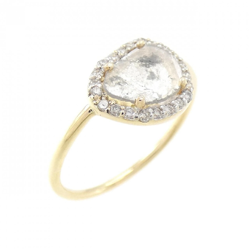 Nhẫn kim cương K10YG/K10WG 0.23CT 673147