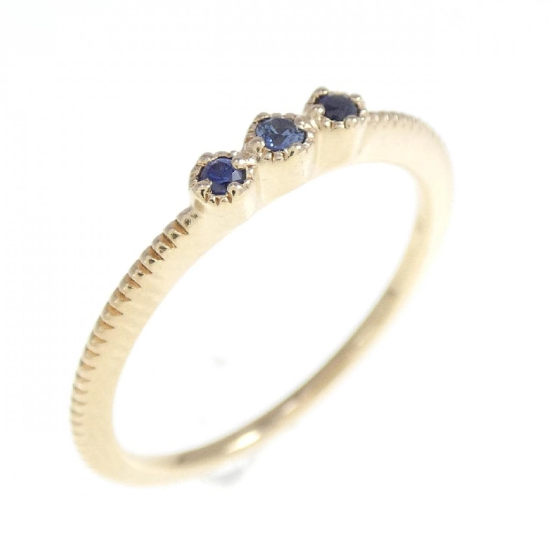 Nhẫn Sapphire K10YG 671164