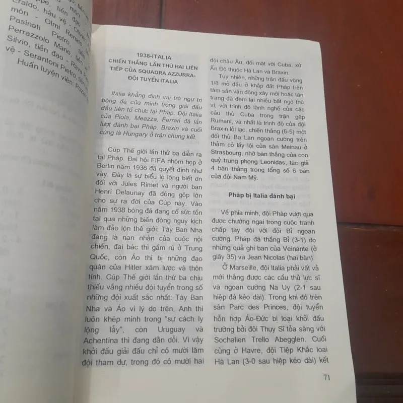 Lịch sử và Từ điển BÓNG ĐÁ THẾ GIỚI 695034