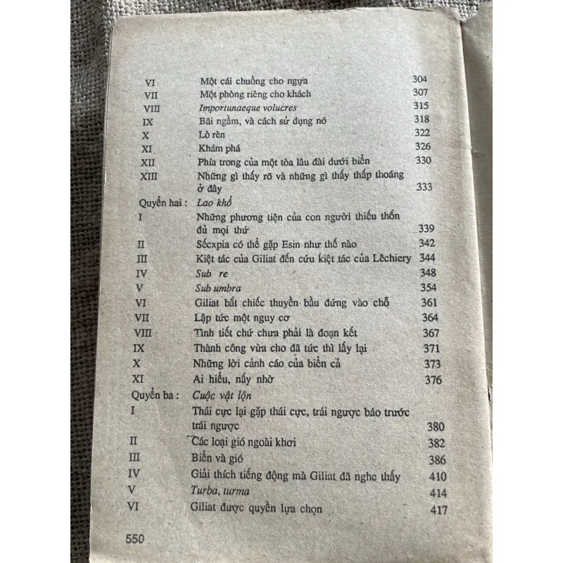 Lao động biển cả - Victor Hugo  932907