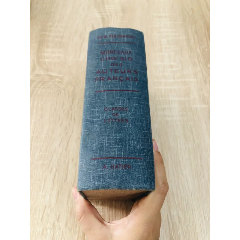 MORCEAUX CHOISIS DES AUTEURS FRANÇAIS – Tuyển tập văn học Pháp kinh điển 📚  971144