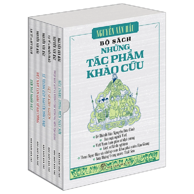 Boxset Bộ Sách Những Tác Phẩm Khảo Cứu (Hộp 6 Cuốn) (2025) - Nguyễn Văn Hầu 743683