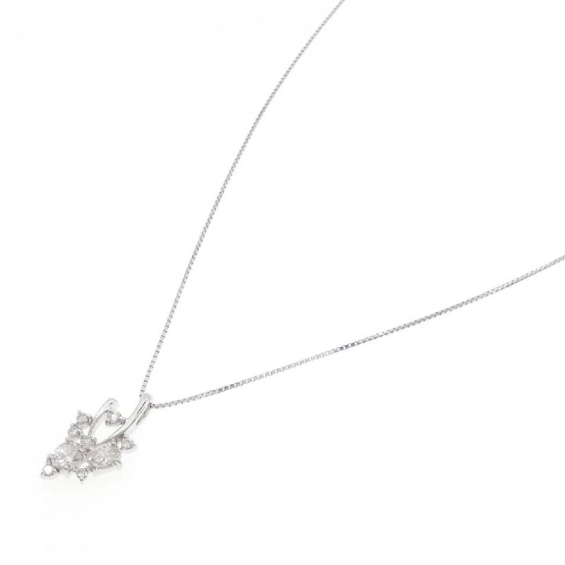 K18WG Dây chuyền kim cương 0.38CT - Hàng hiệu Chính hãng 861948