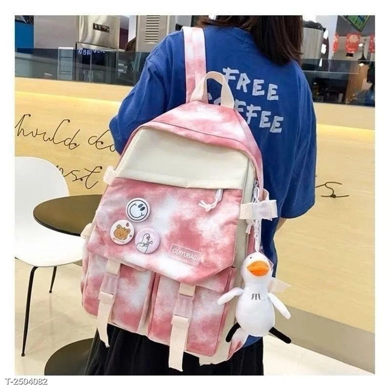 🎒 SET BALO 5 MÓN DỄ THƯƠNG  – SIÊU XỊN CHO HỌC SINH, SINH VIÊN, DÂN VĂN PHÒNG  503203