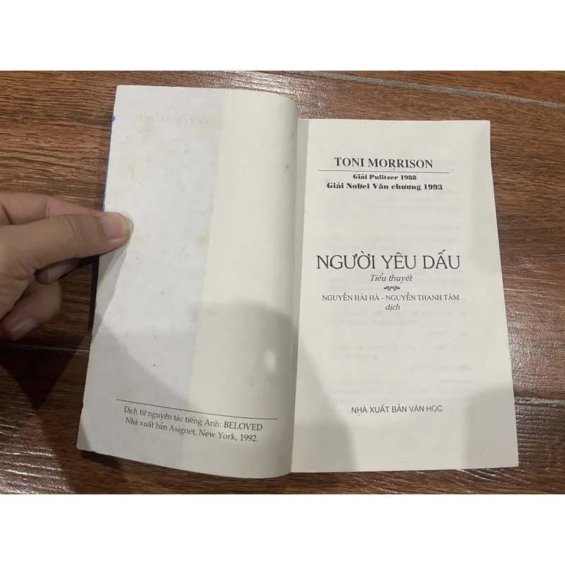 Người Yêu Dấu - Toni Morrison (k1) 603509