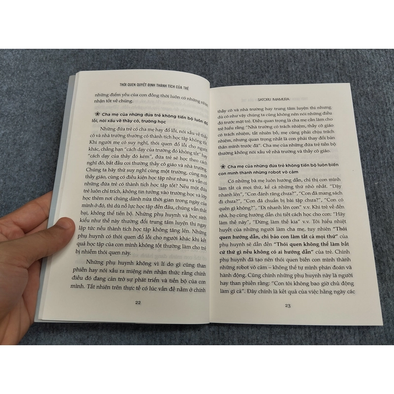 THÓI QUEN QUYẾT ĐỊNH THÀNH TÍCH CỦA TRẺ 545814