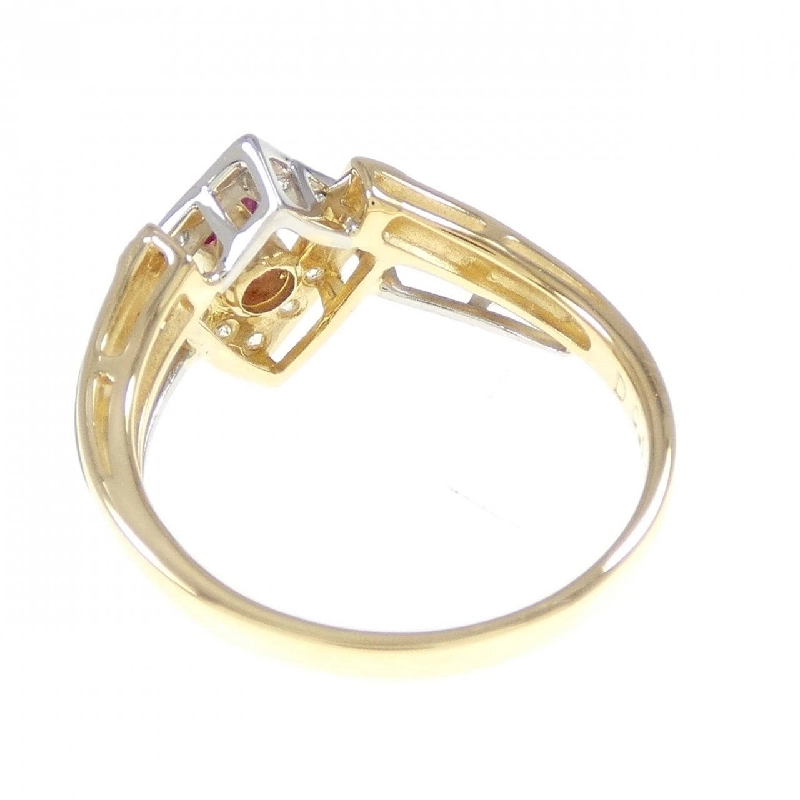 K18YG/PT900 Nhẫn Ruby 669627