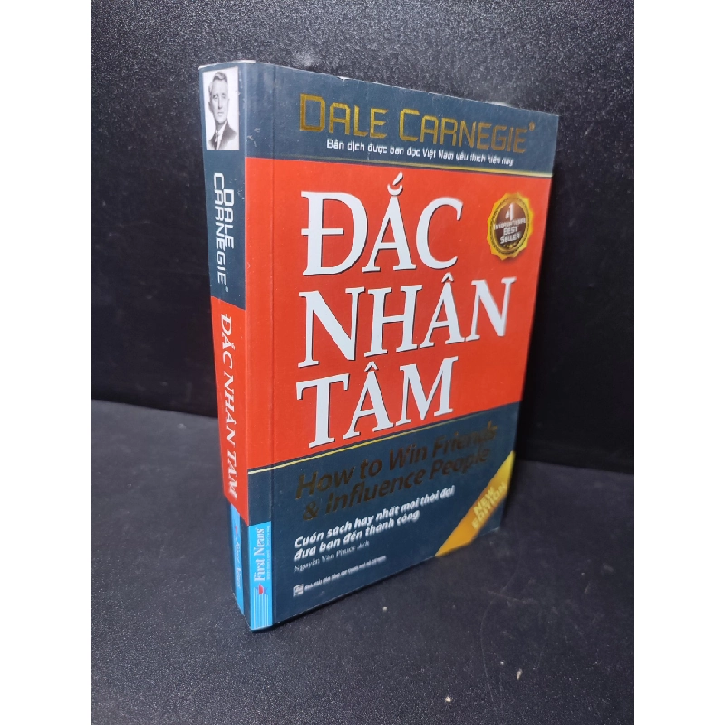 [59K/kg] Đắc Nhân Tâm Dale Carnegie 2022 (Khổ Nhỏ) mới 80% ố, gấp trang HCM2301 kỹ năng 441327