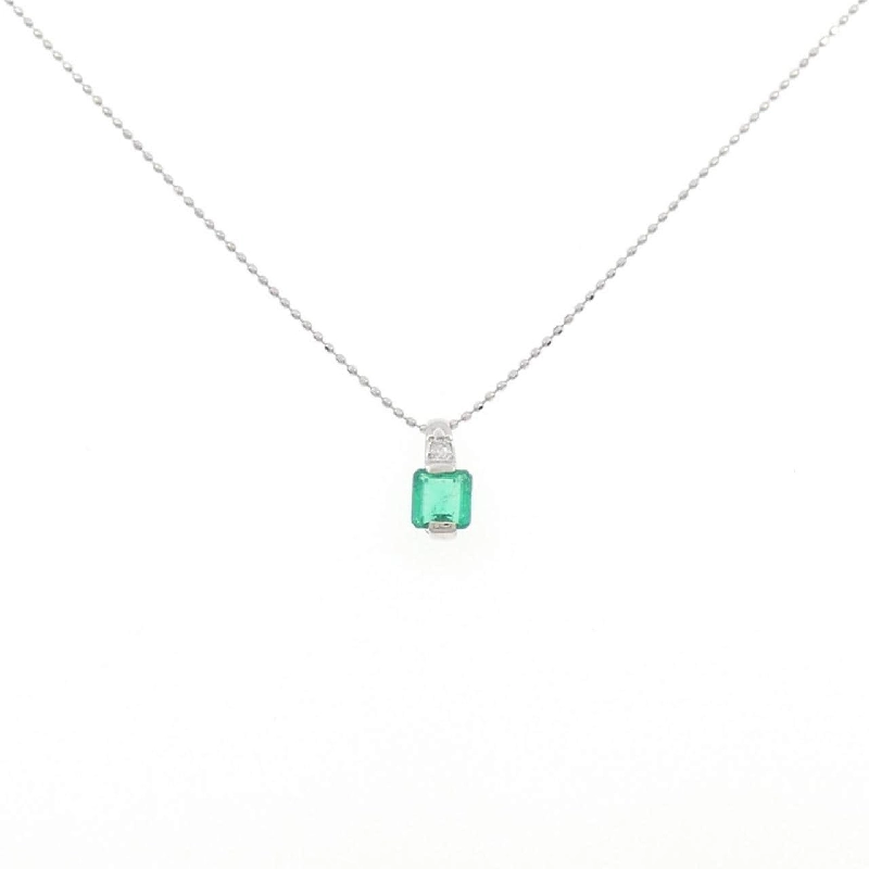 Dây chuyền ngọc lục bảo PT900/PT850 0.41CT - Hàng hiệu chính hãng 859973