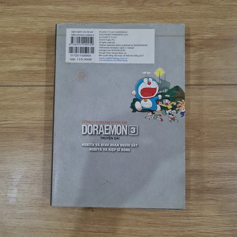 Doraemon Đại tuyển tập truyện dài 3 291253