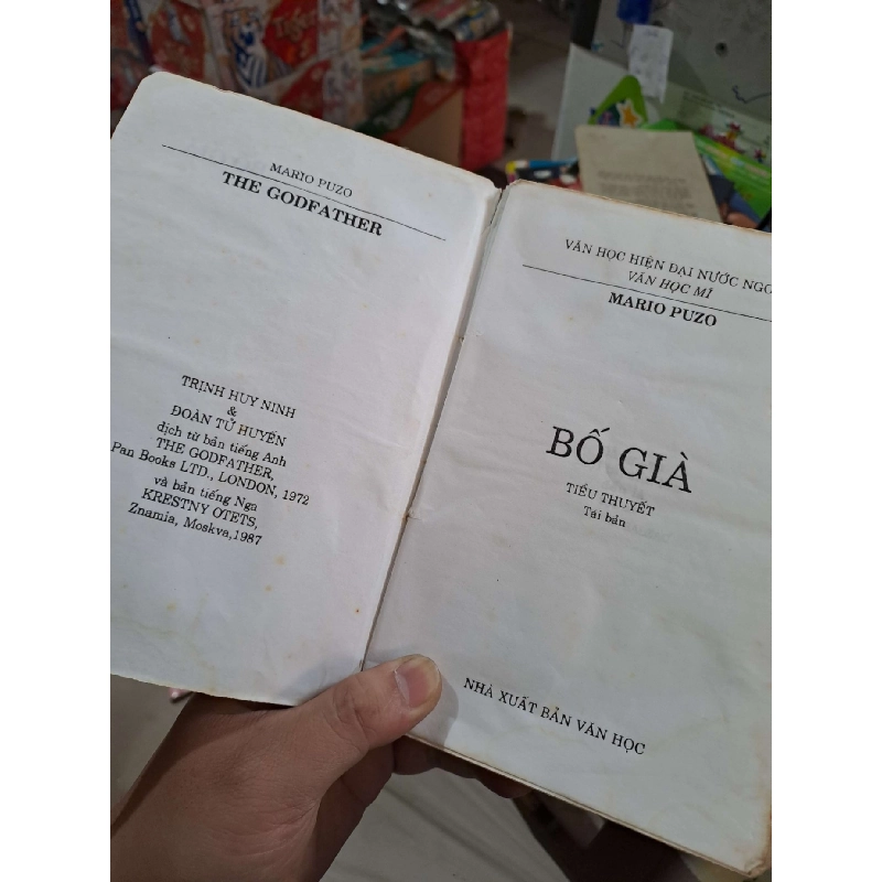 Bố Già - Mario Puzo - 1987 mới 70% bung trang, ố, rách gáy - Văn học nước ngoài - HCM3012 749737