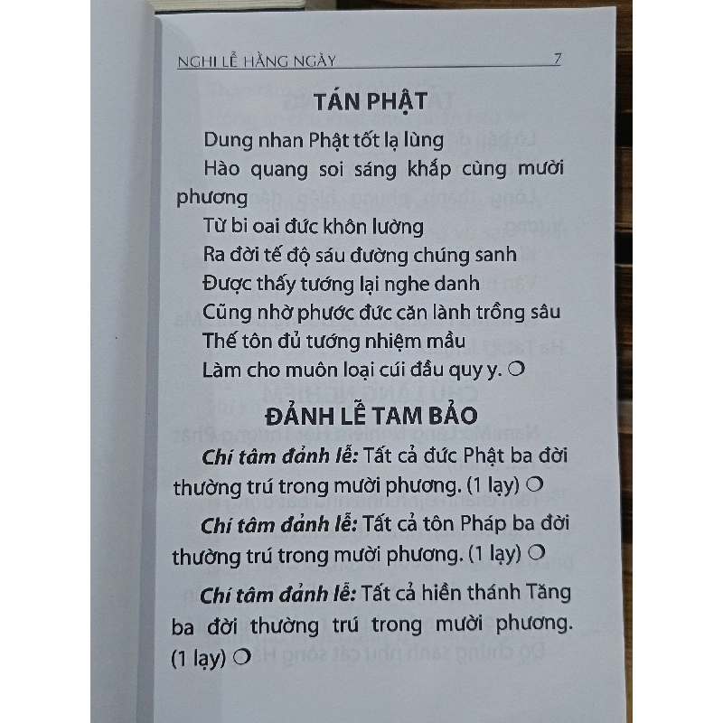 Nghi lễ hằng ngày - Chùa Hoằng Pháp 786908