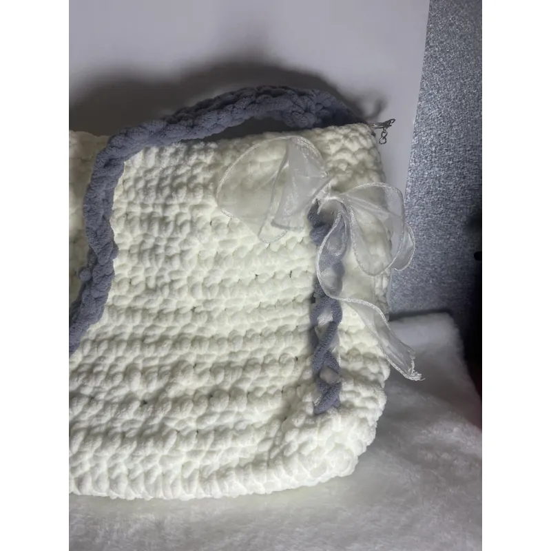 Túi len tự đan bằng tay 991448