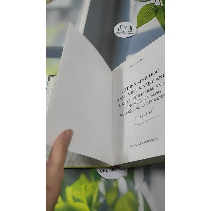 Từ Điển Sinh Học (Anh - Việt & Việt - Anh) - Cung Kim Tiến 727388