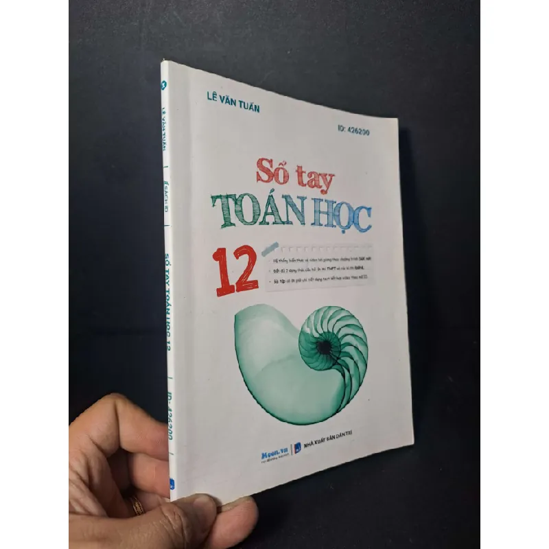 Sổ tay Toán học 12 - Lê Văn Tuấn - 2024 mới 90% - GIÁO KHOA - HCM0111 Blogmeo 281125 710805