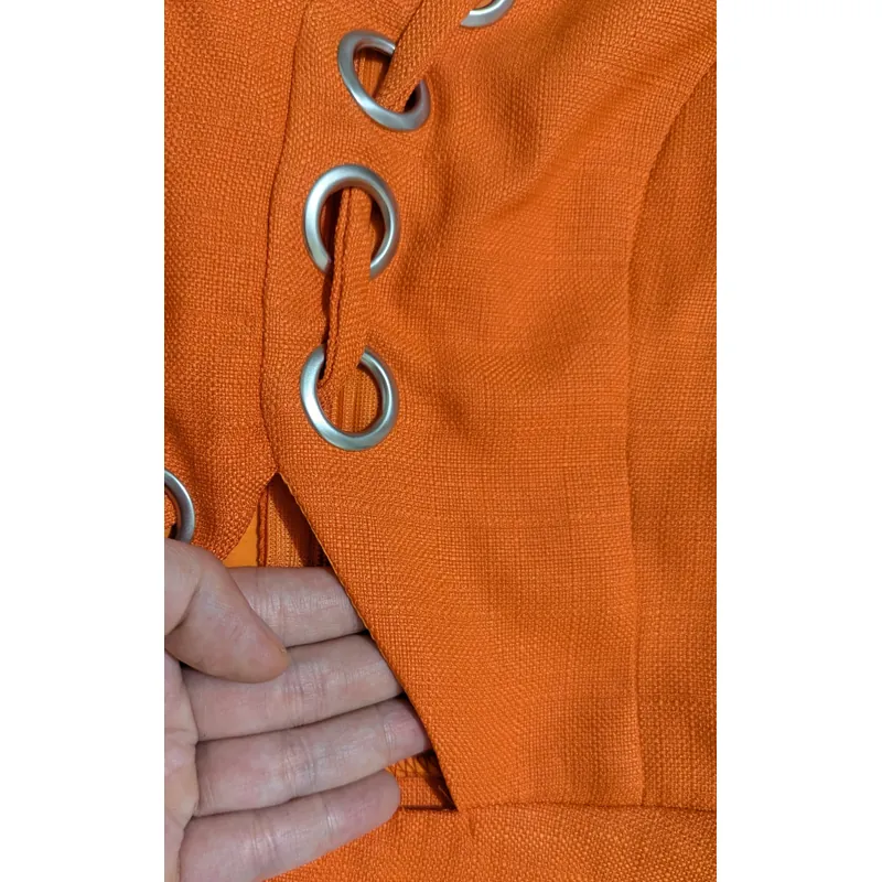 Váy liền xoè tay bồng cut-out  604961