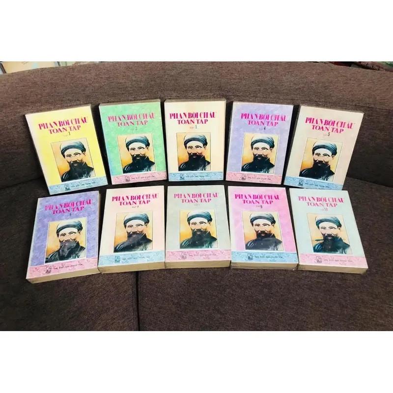 Phan Bội Châu toàn tập - bản in đầu tiên-sách đẹp sưu tầm 693570
