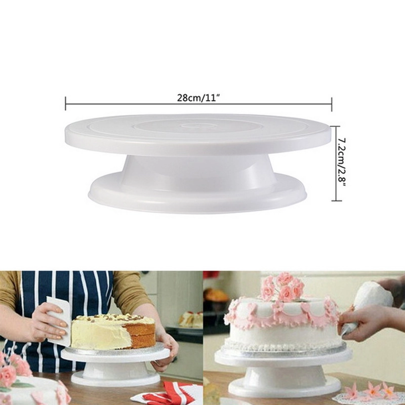 Bàn xoay làm bánh kem – Loại 28 cm – Mã số 1124 338373