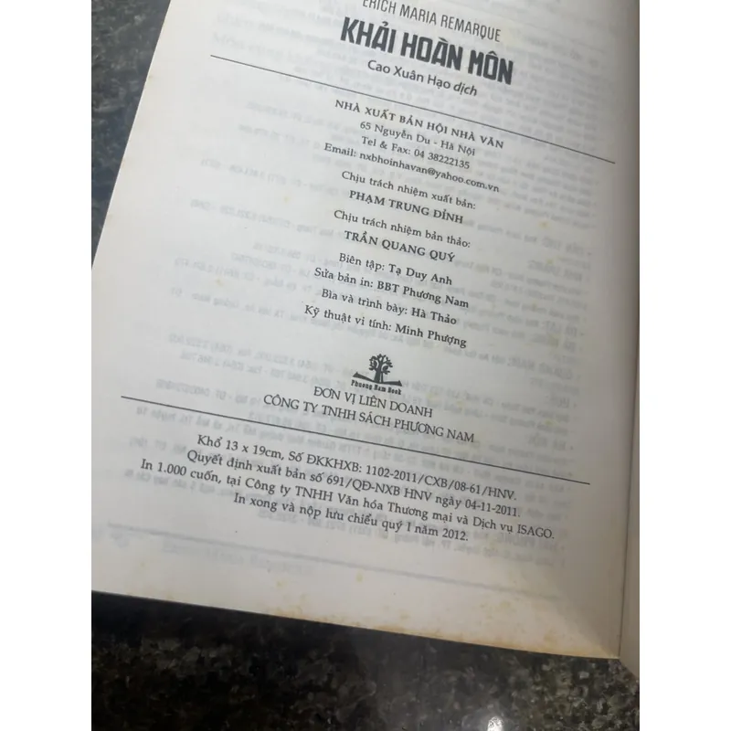 Khải hoàn môn Erich Maria Remaque 727767